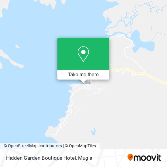 Hidden Garden Boutique Hotel map