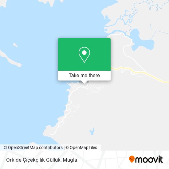 Orkide Çiçekçilik Güllük map