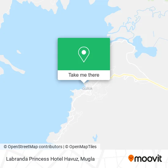 Labranda Princess Hotel Havuz map