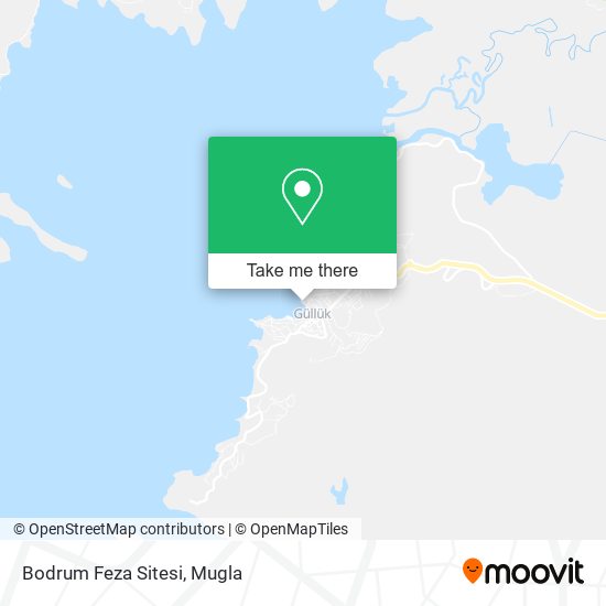 Bodrum Feza Sitesi map