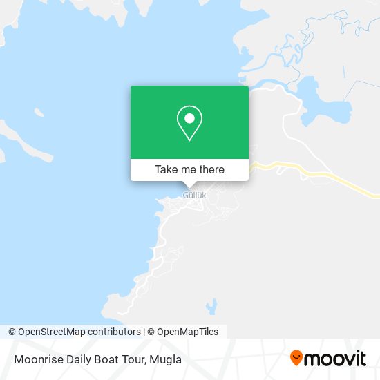 Moonrise Daily Boat Tour map
