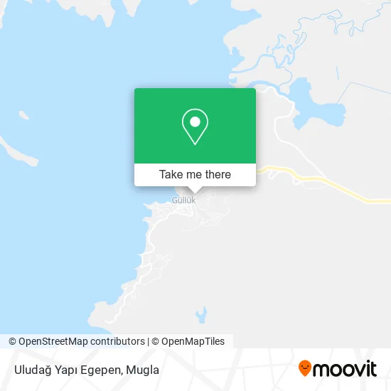 Uludağ Yapı Egepen map