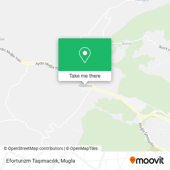 Eforturızm Taşımacılık map