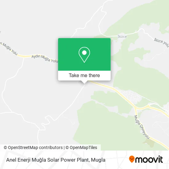 Anel Enerji Muğla Solar Power Plant map