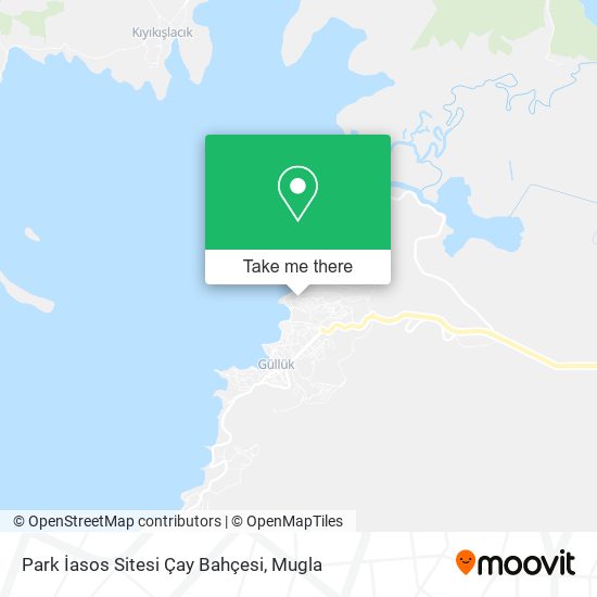 Park İasos Sitesi Çay Bahçesi map