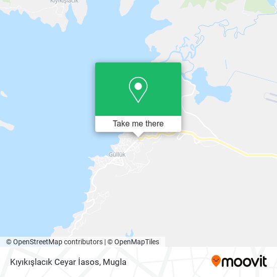 Kıyıkışlacık Ceyar İasos map