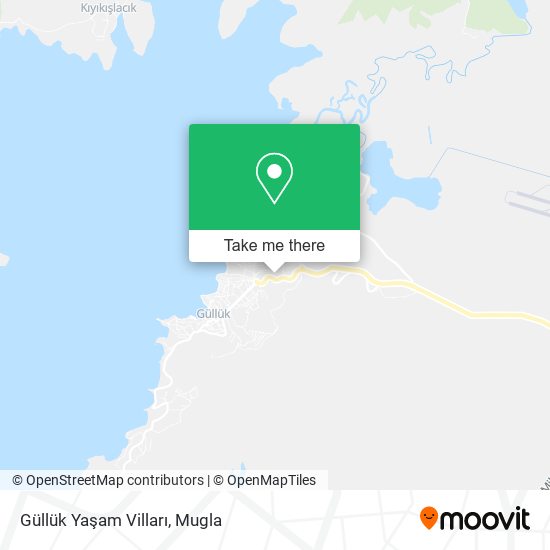 Güllük Yaşam Vilları map