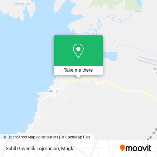 Sahil Güvenlik Lojmanları map