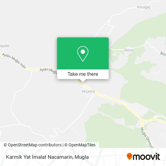 Karmik Yat İmalat Nacamarin map