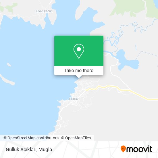 Güllük Açıkları map