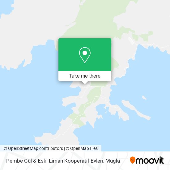 Pembe Gül & Eski Liman Kooperatif Evleri map