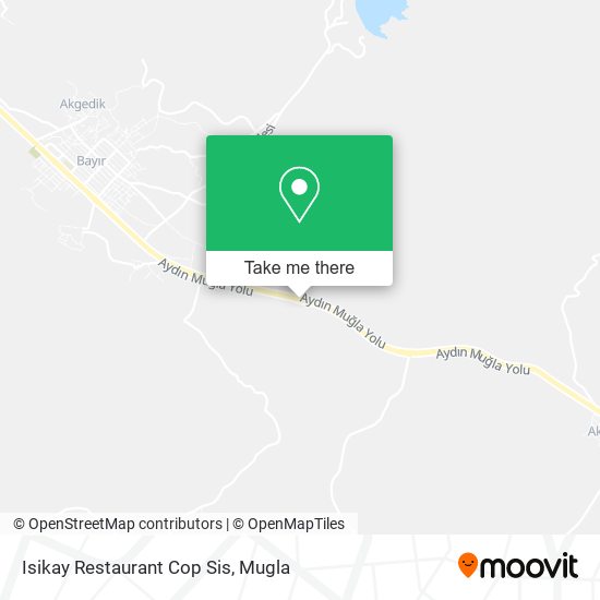 Isikay Restaurant Cop Sis map