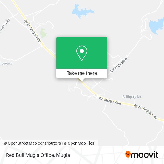 Red Bull Mugla Office map