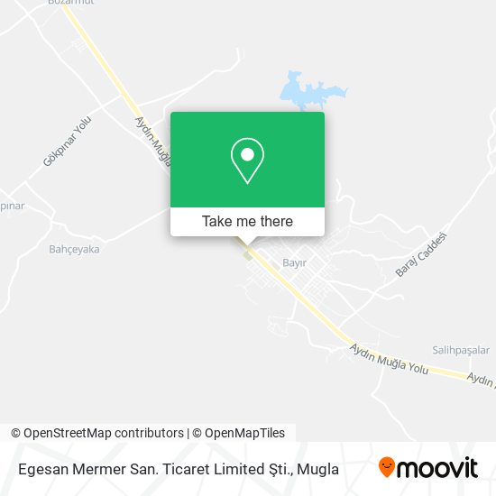 Egesan Mermer San. Ticaret Limited Şti. map