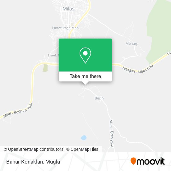 Bahar Konakları map