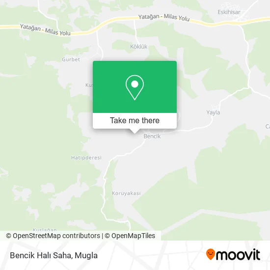Bencik Halı Saha map