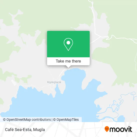 Café Sea-Esta map