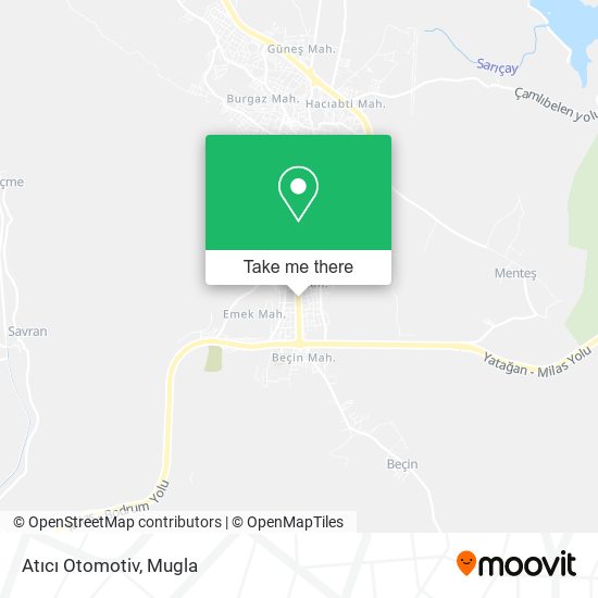 Atıcı Otomotiv map