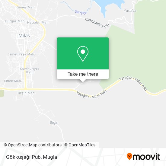 Gökkuşağı Pub map