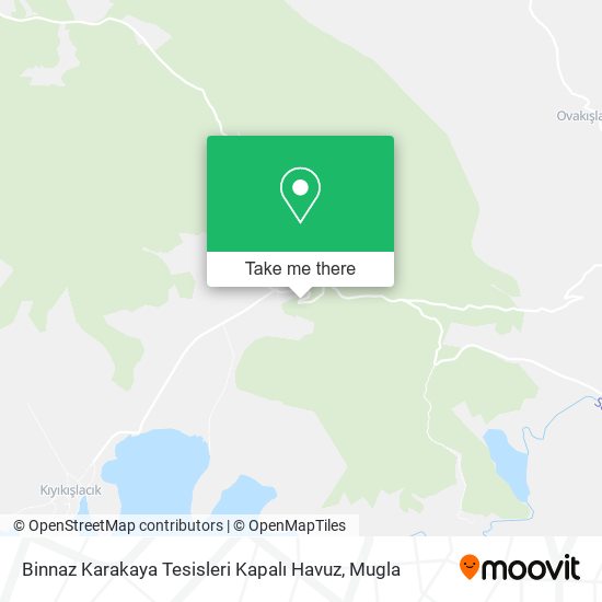 Binnaz Karakaya Tesisleri Kapalı Havuz map