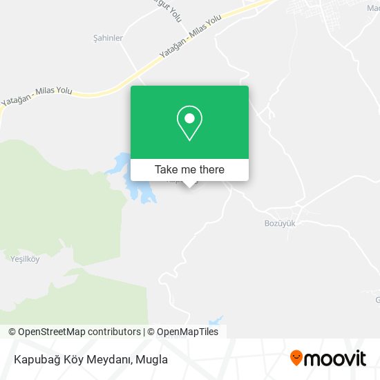 Kapubağ Köy Meydanı map