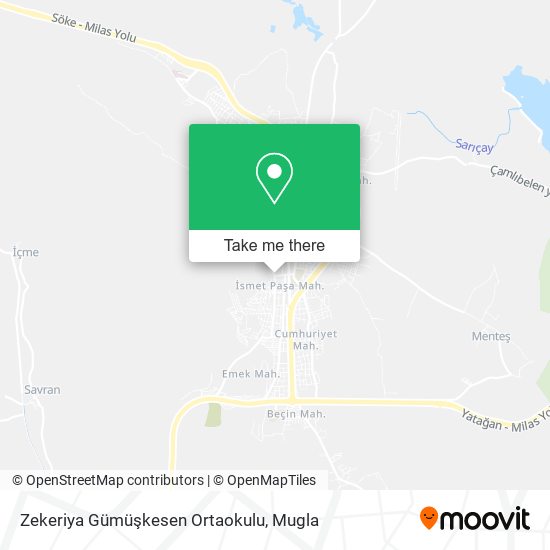 Zekeriya Gümüşkesen Ortaokulu map