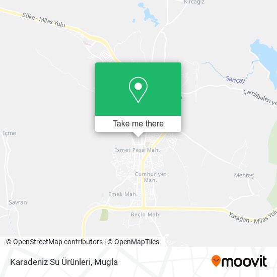 Karadeniz Su Ürünleri map