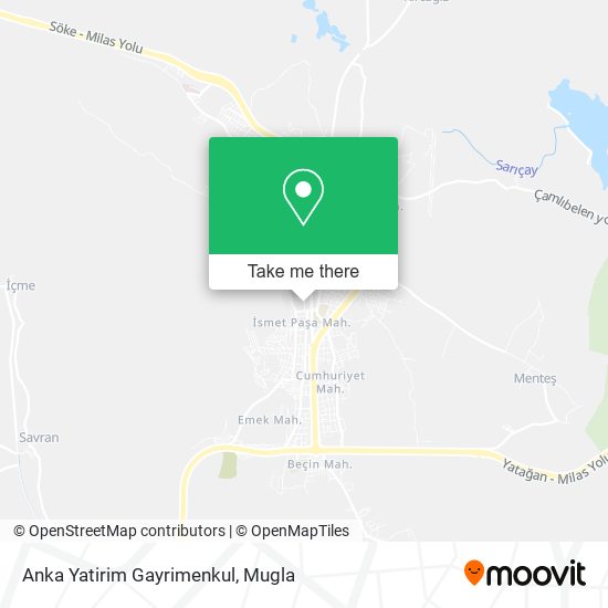 Anka Yatirim Gayrimenkul map