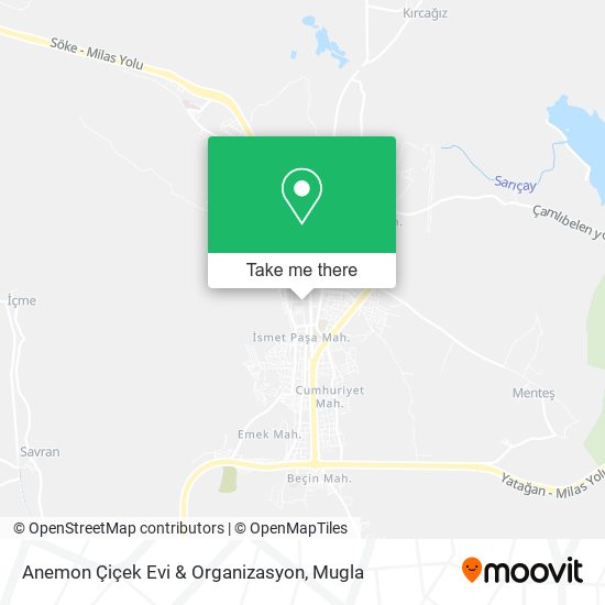 Anemon Çiçek Evi & Organizasyon map