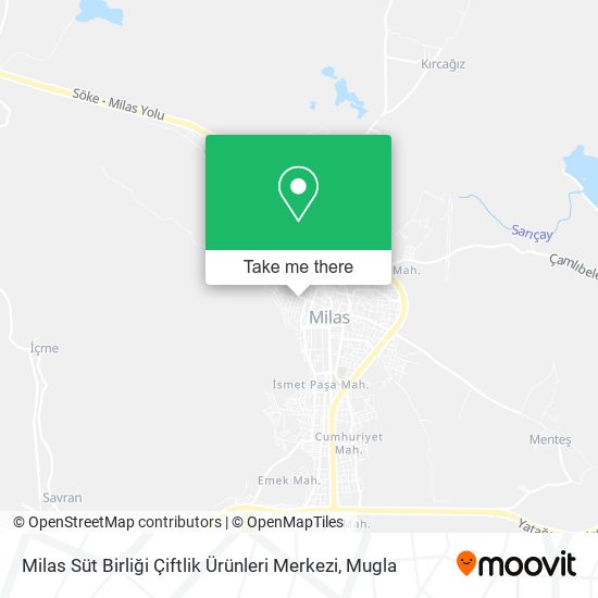 Milas Süt Birliği Çiftlik Ürünleri Merkezi map