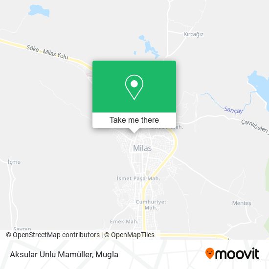 Aksular Unlu Mamüller map