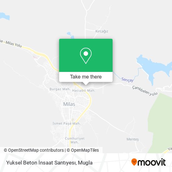 Yuksel Beton İnsaat Santıyesı map