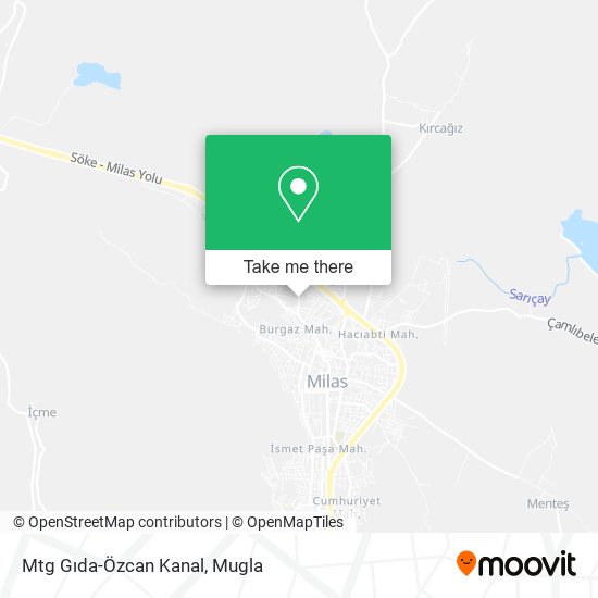 Mtg Gıda-Özcan Kanal map