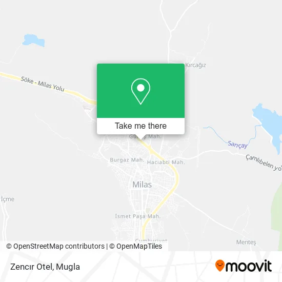 Zencır Otel map
