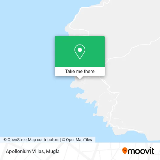 Apollonium Villas map