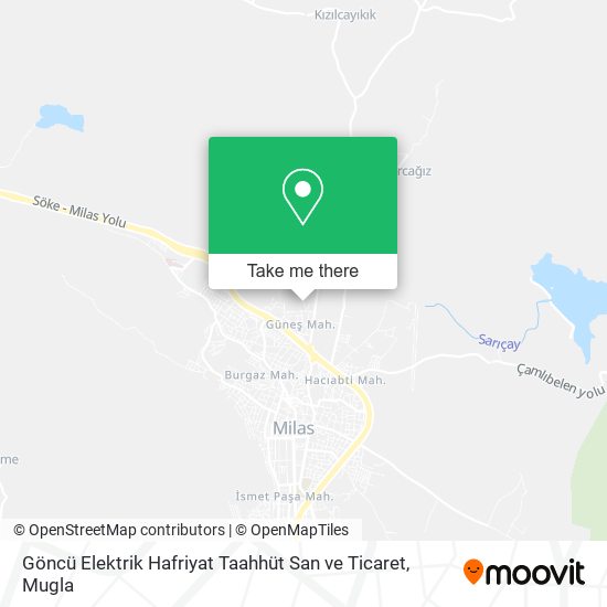Göncü Elektrik Hafriyat Taahhüt San ve Ticaret map