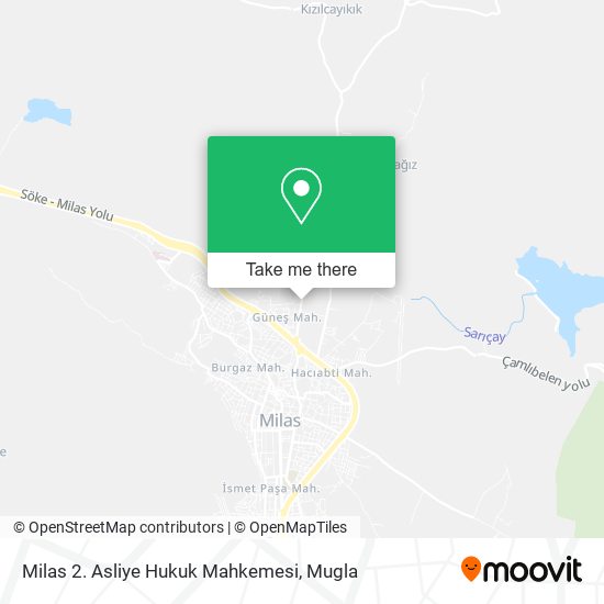 Milas 2. Asliye Hukuk Mahkemesi map