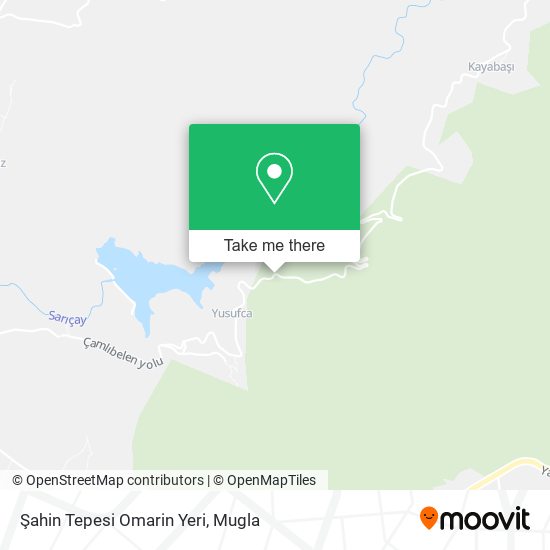 Şahin Tepesi Omarin Yeri map
