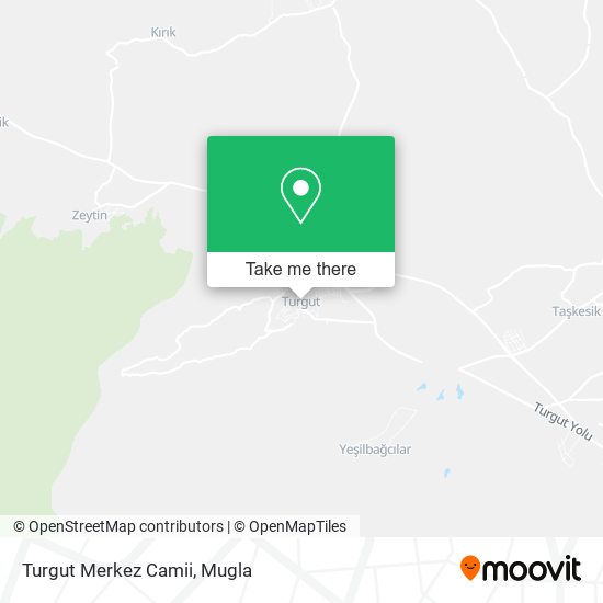 Turgut Merkez Camii map