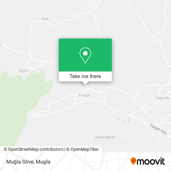 Muğla Söve map