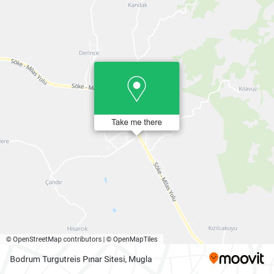 Bodrum Turgutreis Pınar Sitesi map