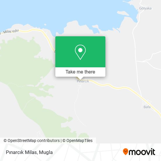 Pınarcık Milas map