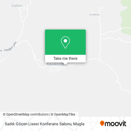 Sadık Göçen Lisesi Konferans Salonu map