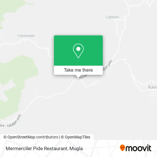 Mermerciler Pide Restaurant map