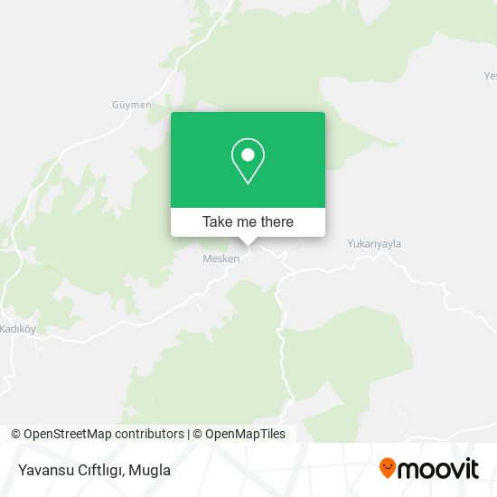 Yavansu Cıftlıgı map