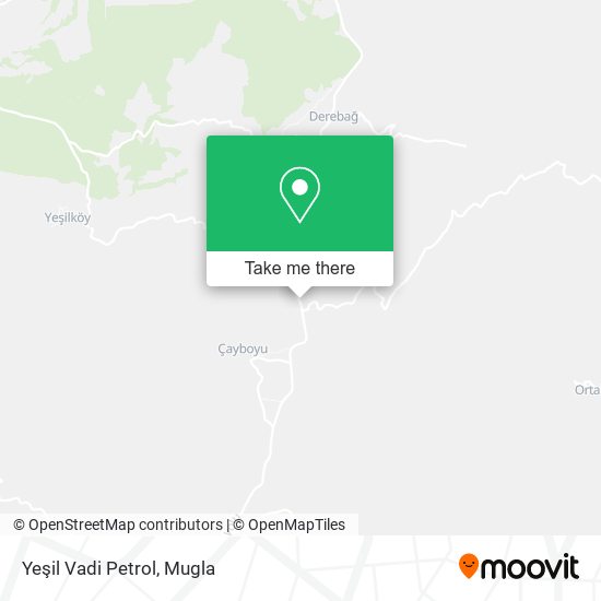 Yeşil Vadi Petrol map