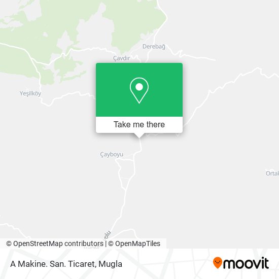 A Makine. San. Ticaret map