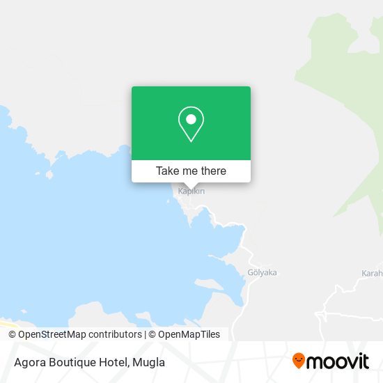 Agora Boutique Hotel map
