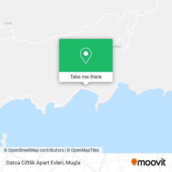Datca Ciftlik Apart Evleri map