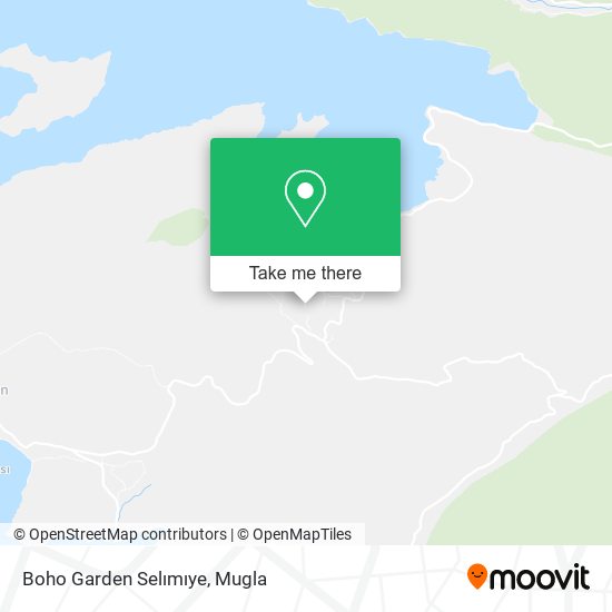 Boho Garden Selımıye map